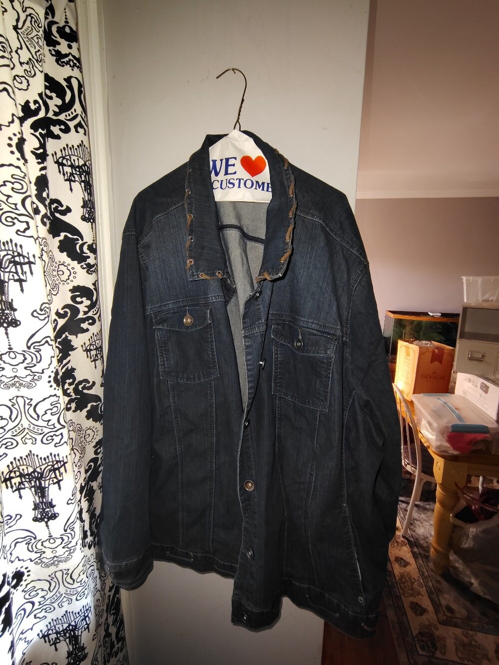 Liz & Me Woman's Plus  Denim Shirt Jacket